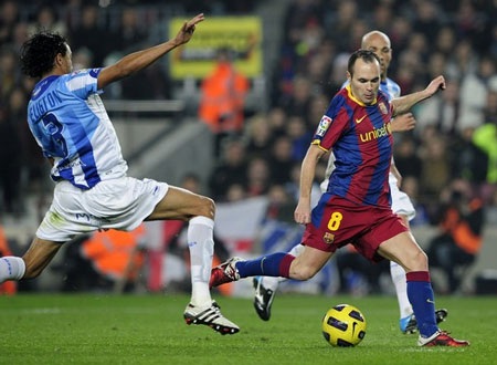 Đại thắng Malaga, Barca kết thúc lượt đi hoàn hảo - 1 Đại thắng Malaga, Barca kết thúc lượt đi hoàn hảo - 1