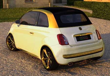 Đại gia Trung Quốc chơi trội với Fiat 500 mạ vàng - 8 Đại gia Trung Quốc chơi trội với Fiat 500 mạ vàng - 8