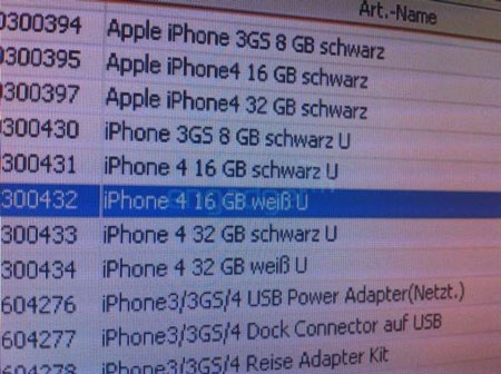 iPhone 4 trắng xuất hiện trong kho hàng của Vodafone ở Đức - 2 iPhone 4 trắng xuất hiện trong kho hàng của Vodafone ở Đức - 2