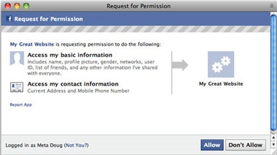 Facebook “trao” thông tin người dùng cho bên thứ ba - 1 Facebook “trao” thông tin người dùng cho bên thứ ba - 1