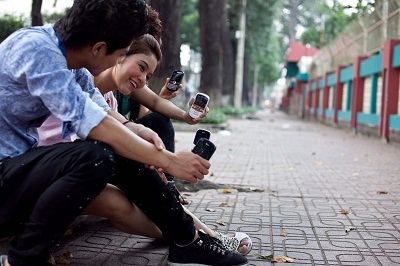 Đan Cha, Hoàng Oanh dạo chơi cùng nhóm La Thăng - 4