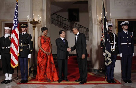 Obama mở quốc tiệc "đãi" Chủ tịch Trung Quốc - 2 Obama mở quốc tiệc "đãi" Chủ tịch Trung Quốc - 2