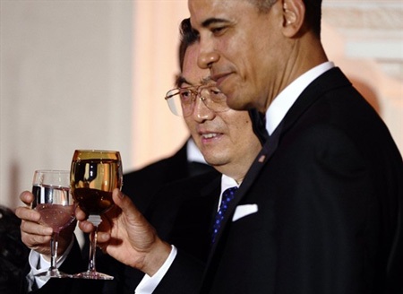 Obama mở quốc tiệc "đãi" Chủ tịch Trung Quốc - 6 Obama mở quốc tiệc "đãi" Chủ tịch Trung Quốc - 6
