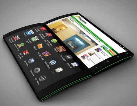 Ý tưởng điện thoại gập với 3 màn hình AMOLED - 6 Ý tưởng điện thoại gập với 3 màn hình AMOLED - 6