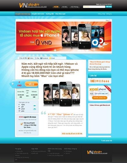 VNdoan.com lọt vào top 3 các website groupon hàng đầu Việt Nam - 1