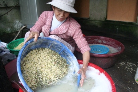 Làng bánh in “tiến vua uống trà” vào Tết - 1 Làng bánh in “tiến vua uống trà” vào Tết - 1