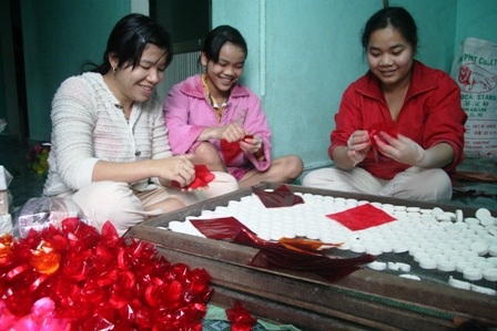 Làng bánh in “tiến vua uống trà” vào Tết - 7 Làng bánh in “tiến vua uống trà” vào Tết - 7