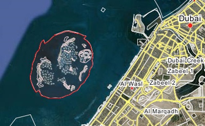 Thế giới nhân tạo ngoài khơi Dubai có nguy cơ “chết yểu” - 1 Thế giới nhân tạo ngoài khơi Dubai có nguy cơ “chết yểu” - 1