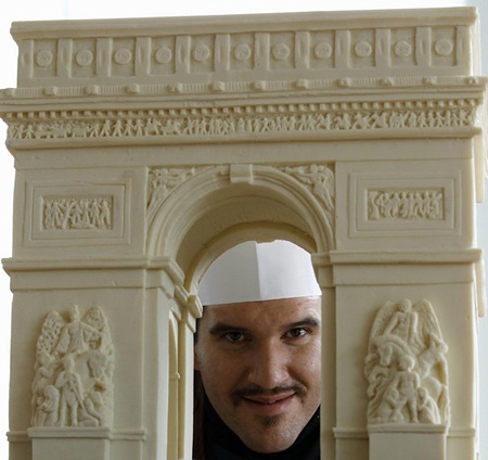 Các kỳ quan thế giới làm từ chocolate trắng tuyệt đẹp - 8