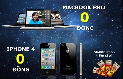 “Trúng thưởng đôi” tại Hotdeal.vn: bạn trúng MacBook, mình trúng iPhone - 1 “Trúng thưởng đôi” tại Hotdeal.vn: bạn trúng MacBook, mình trúng iPhone - 1