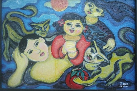 Xem chùm tranh mèo dí dỏm đầu xuân Tân Mão - 15