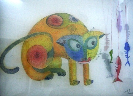 Xem chùm tranh mèo dí dỏm đầu xuân Tân Mão - 13