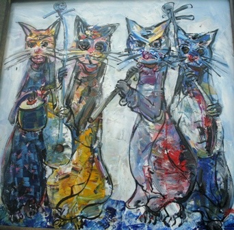 Xem chùm tranh mèo dí dỏm đầu xuân Tân Mão - 11