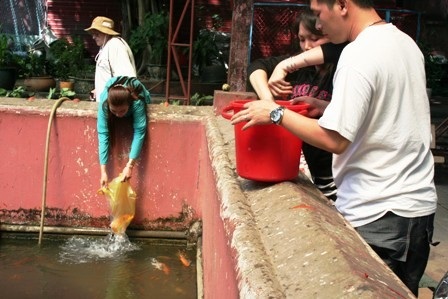 Muôn kiểu xả rác ngày Tết ông Táo - 4 Muôn kiểu xả rác ngày Tết ông Táo - 4