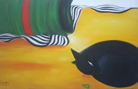 Xem chùm tranh mèo dí dỏm đầu xuân Tân Mão - 14