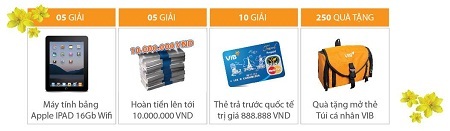 Shopping thỏa thích, nhận may mắn bất ngờ với thẻ VIB Chip MasterCard - 1