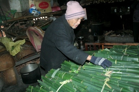 Khám phá “tuyệt chiêu” bánh tét làng Chuồn - 6