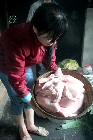 Khám phá “tuyệt chiêu” bánh tét làng Chuồn - 8