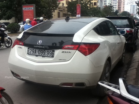 Acura ZDX biển mới tứ quý 9 tại Hà Nội - 2