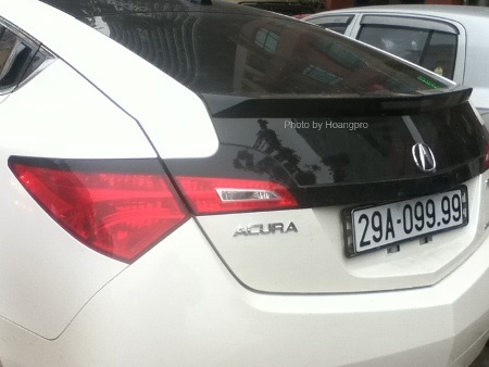 Acura ZDX biển mới tứ quý 9 tại Hà Nội - 3