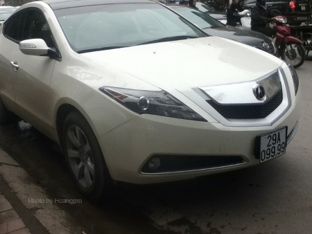 Acura ZDX biển mới tứ quý 9 tại Hà Nội - 4