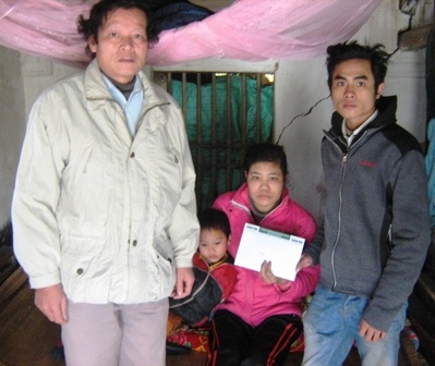 Món quà cuối năm đến với chị Lê Thị Bích  - 1