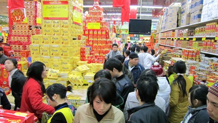 Hà Nội: Kẹt cứng trong siêu thị Big C - 7 Hà Nội: Kẹt cứng trong siêu thị Big C - 7