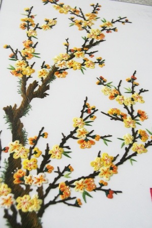 Xem “ông đồ, cây mai” của “lão thêu” hàng đầu xứ Huế - 11