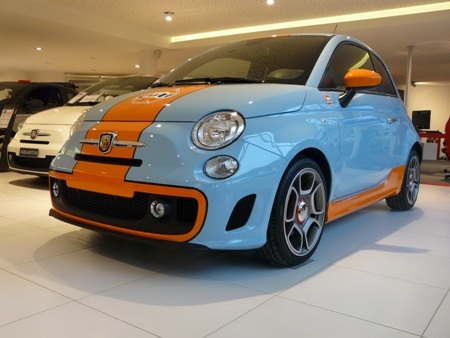 Fiat 500 phong cách vùng Vịnh - 1 Fiat 500 phong cách vùng Vịnh - 1
