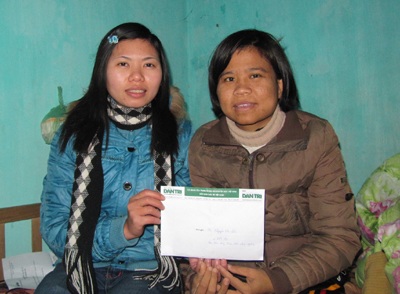 Gần 3 triệu đồng tiếp tục đến với chị Nguyễn Thị Liễu - 1