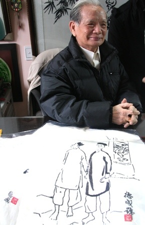 Xem “ông đồ, cây mai” của “lão thêu” hàng đầu xứ Huế - 6