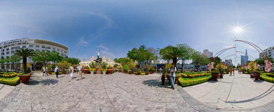 360 độ panorama Sài Gòn đón Tết Tân Mão - 11