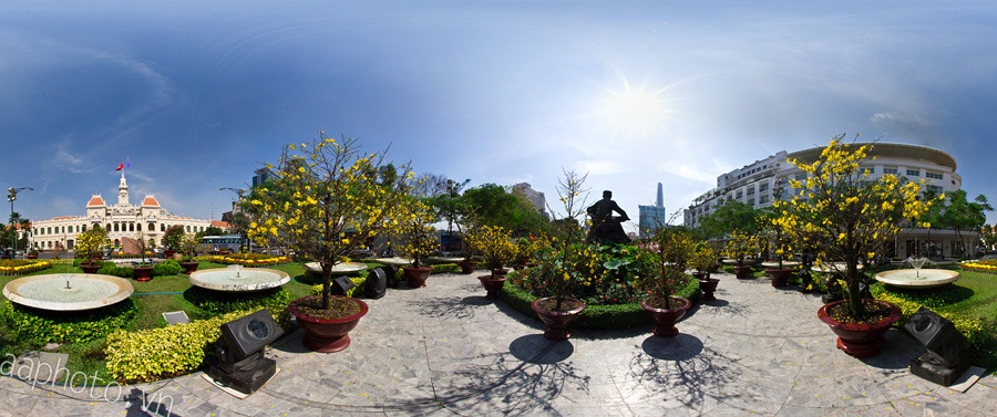 360 độ panorama Sài Gòn đón Tết Tân Mão - 13