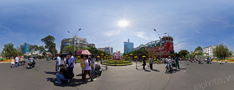 360 độ panorama Sài Gòn đón Tết Tân Mão - 4