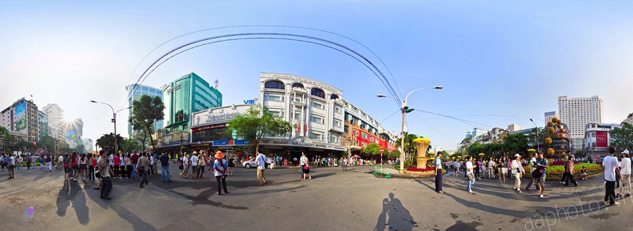 360 độ panorama Sài Gòn đón Tết Tân Mão - 5