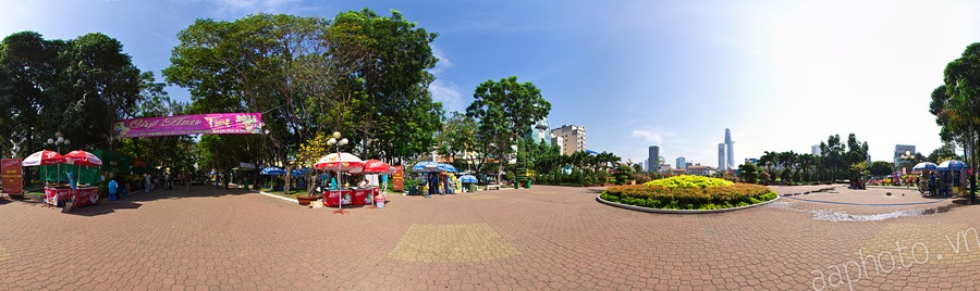 360 độ panorama Sài Gòn đón Tết Tân Mão - 8