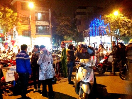 Sinh viên HV Cảnh sát miệt mài tăng cường Tết - 2