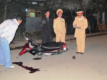 Nổ súng trong đêm giao thừa, một thanh niên bị thương - 1