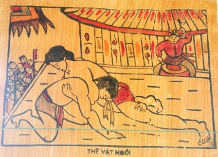 Xem trò chơi dân gian Tết xưa trên giấy dó - 9