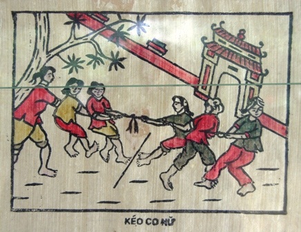 Xem trò chơi dân gian Tết xưa trên giấy dó - 6