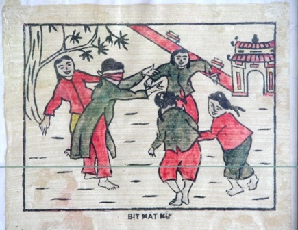 Xem trò chơi dân gian Tết xưa trên giấy dó - 8