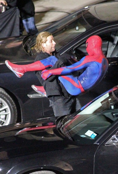 Ngắm Andrew Garfield với tạo hình người nhện - 2