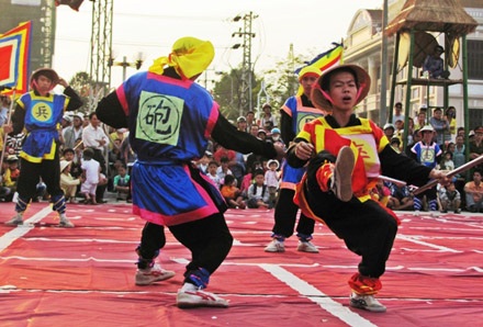 Xem những pha võ thuật độc đáo từ cờ người - 7