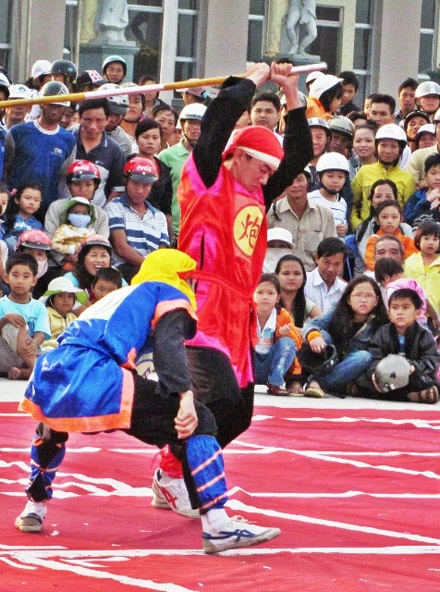 Xem những pha võ thuật độc đáo từ cờ người - 8