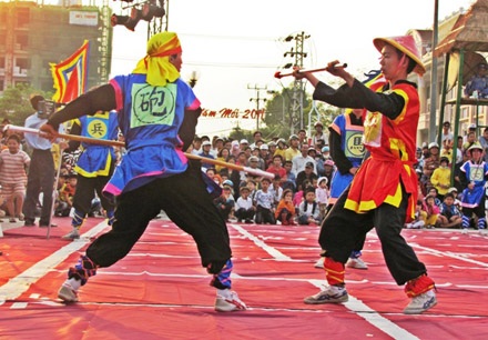 Xem những pha võ thuật độc đáo từ cờ người - 15