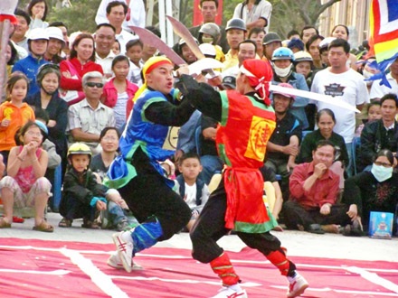 Xem những pha võ thuật độc đáo từ cờ người - 4