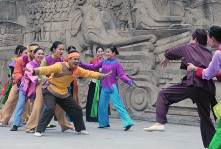 Xem “vua Quang Trung” đánh thắng giặc Thanh tại gò Đống Đa - 2