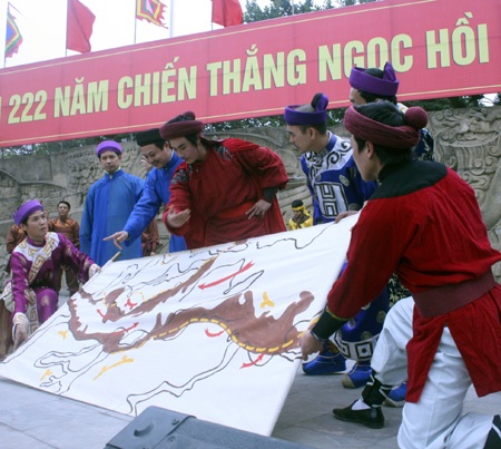 Xem “vua Quang Trung” đánh thắng giặc Thanh tại gò Đống Đa - 5