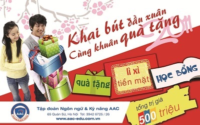Khai bút đầu xuân - Cùng khuân quà tặng - 1