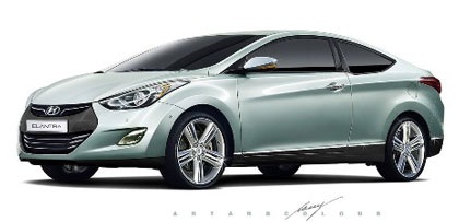Sẽ có phiên bản coupe của Hyundai Elantra - 1 Sẽ có phiên bản coupe của Hyundai Elantra - 1